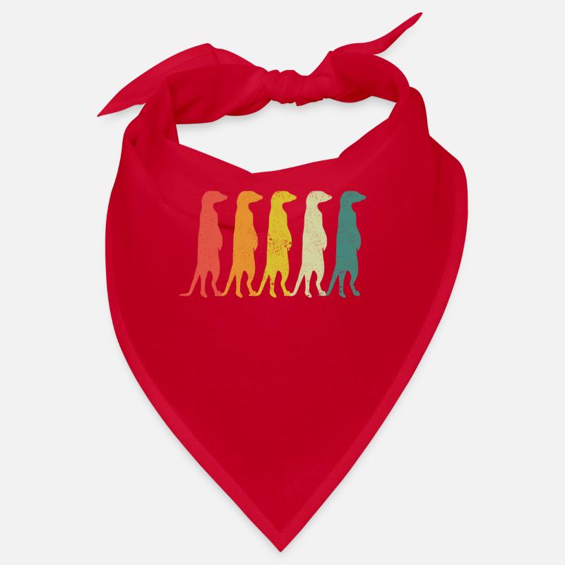 Erdmännchen Scharrtier Tier Bandana