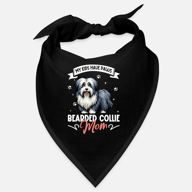 Maman Bearded Collie Bandana