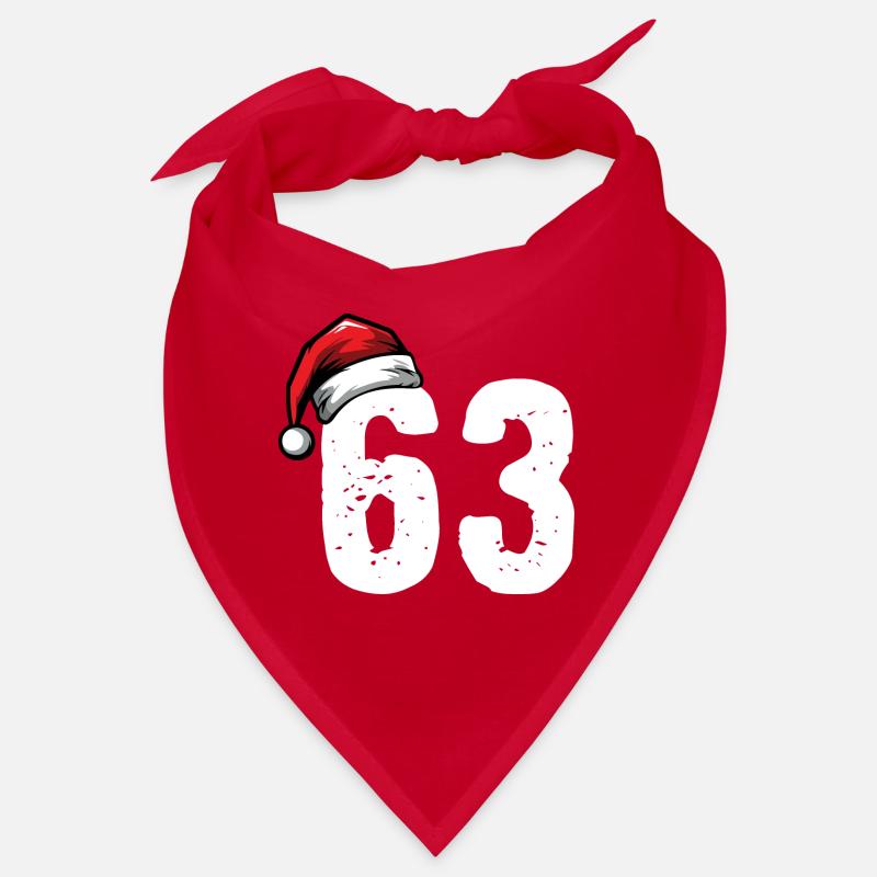 63 Numéro Noël Bandana