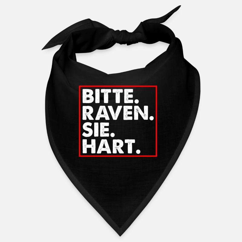 Bitte raven Sie hart Goa Techno Dubstep Bandana