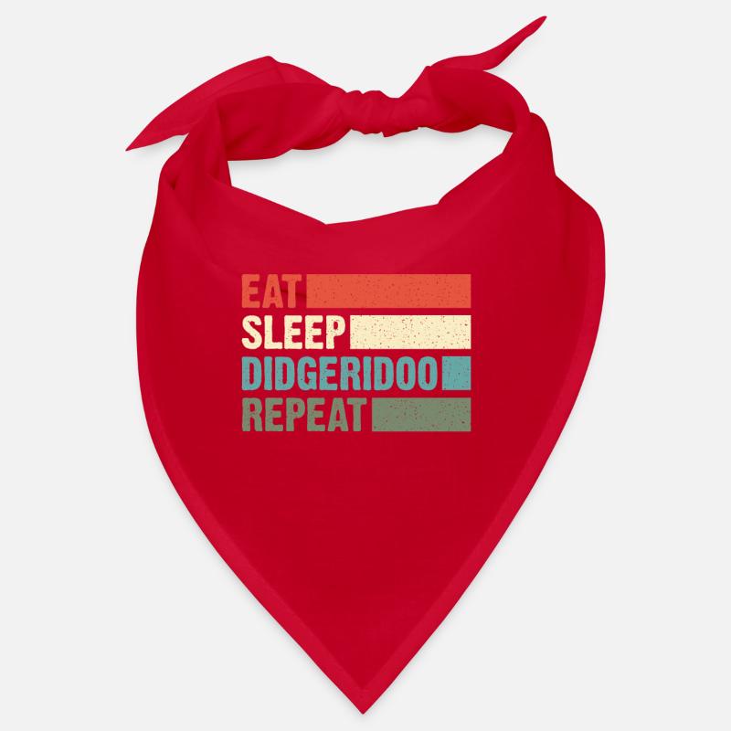 Didgeridoo Eat sleep repeat Bandana