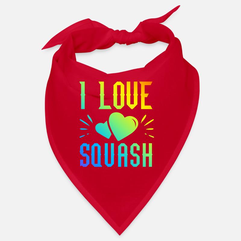 Ich liebe Squash Bandana