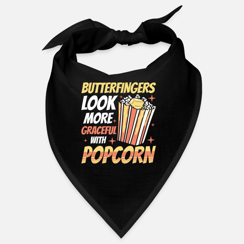 Popcorn Butter Finger Bandana