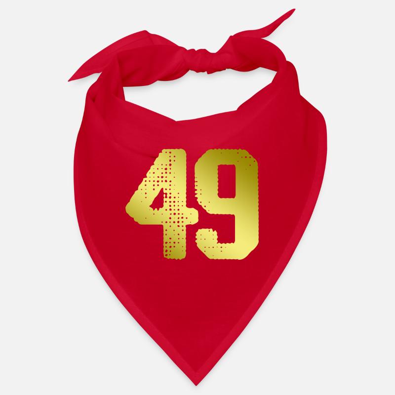 49 Number jersey Bandana