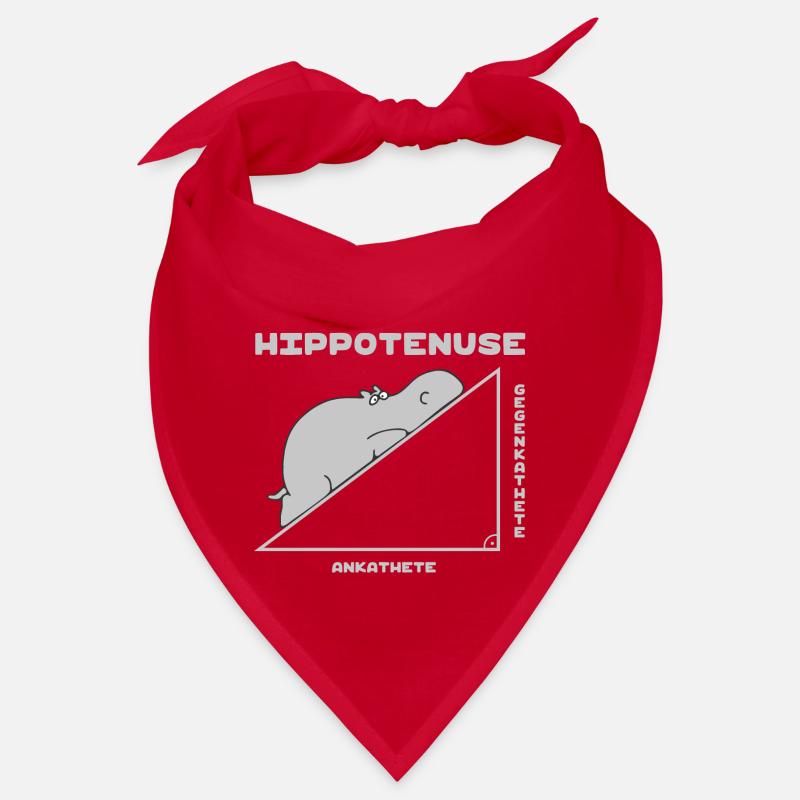 Hippotenuse (Flusspferd-Und-Pythagoras-Edition) Bandana