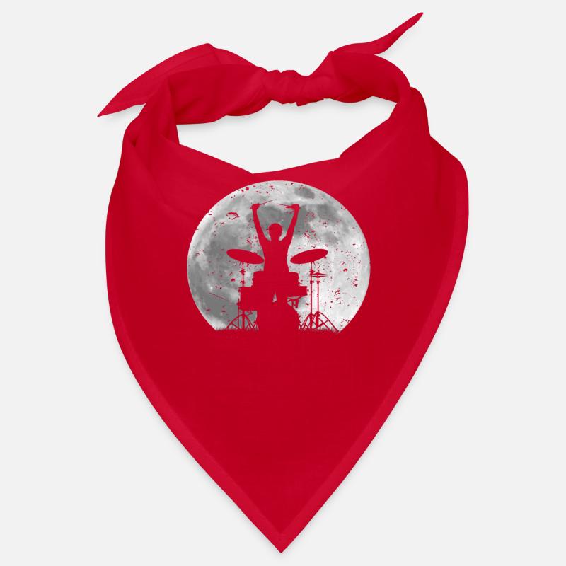 Drummer moon Bandana