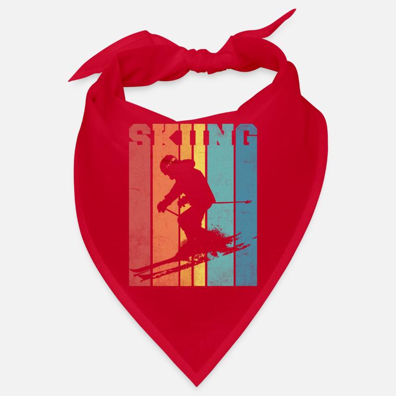 Ski Pallet Retro Color Bandana