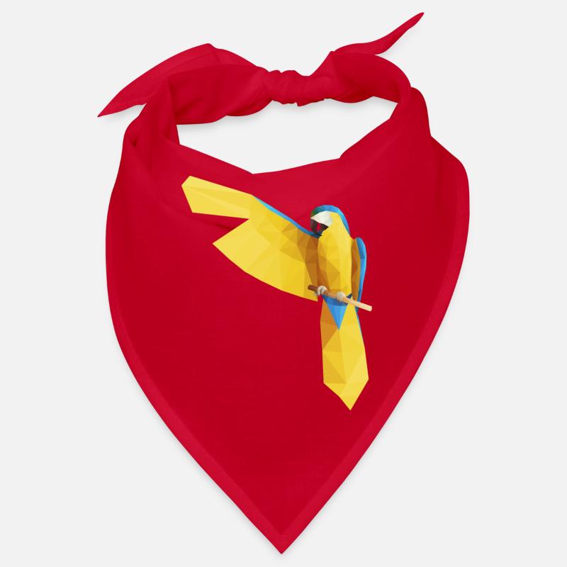 Bleu Ara Low Poly Bandana