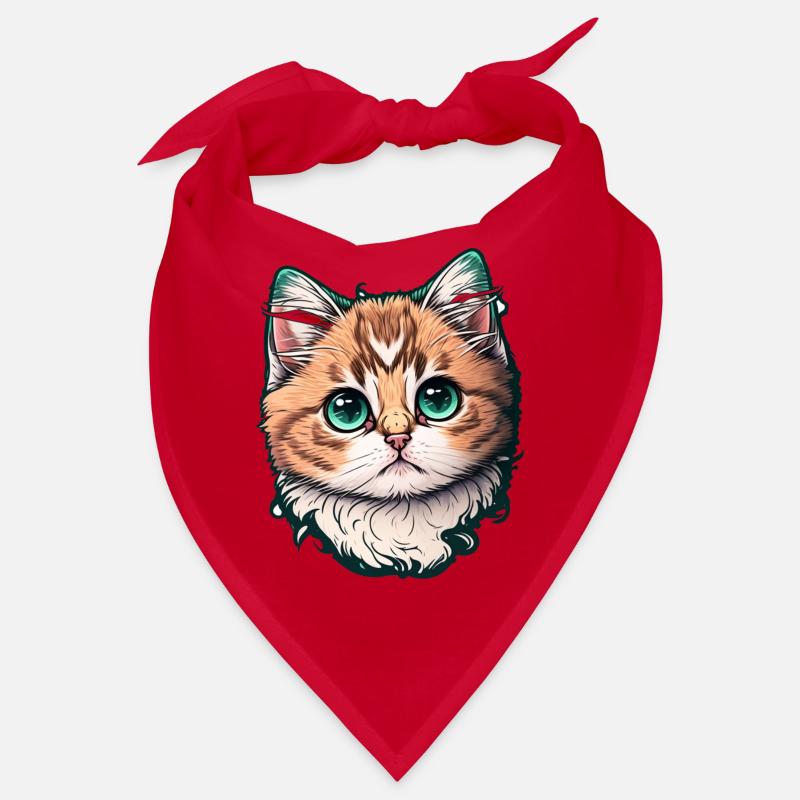 Old-fashioned cat Bandana