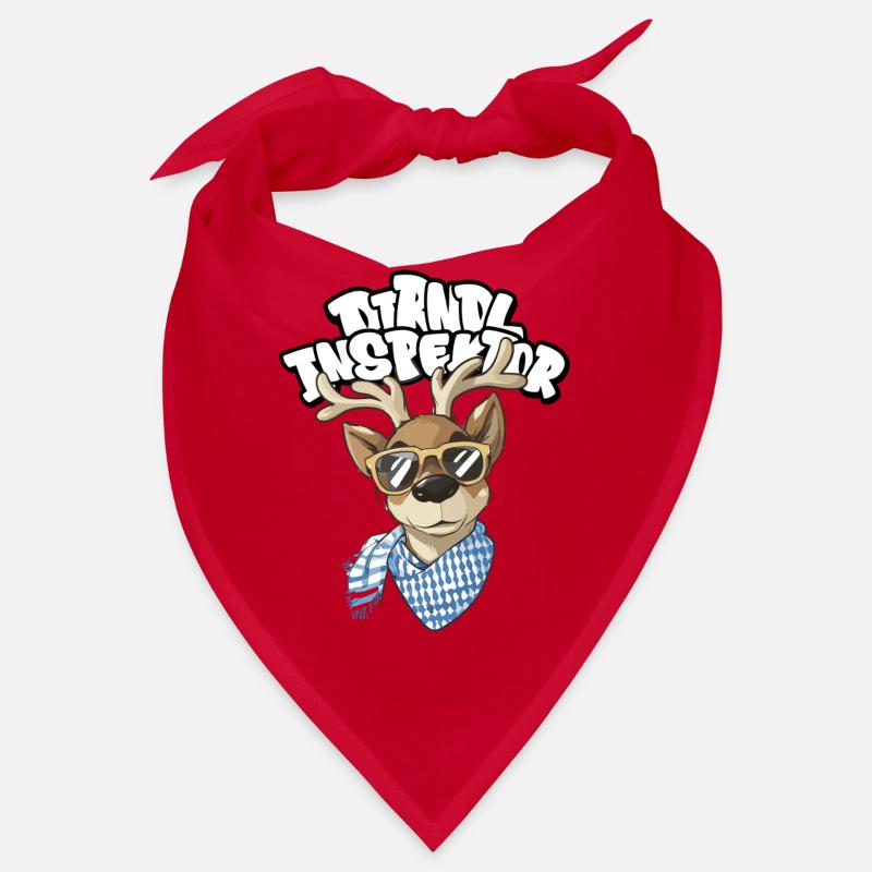 Chemise traditionnelle Dirndl Inspector de renne Bandana