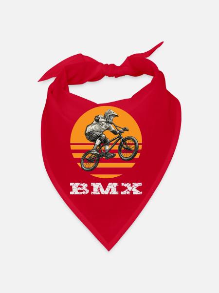 BMX (BMK) - Bandana - Rot - Vorne
