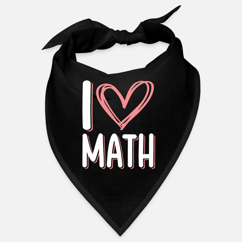 ich liebe mathe Bandana