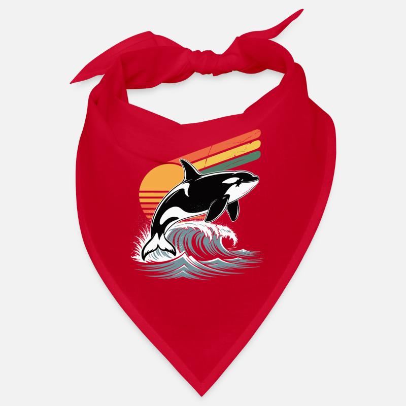 Orka Killerwal Schwertwal Orca Bandana