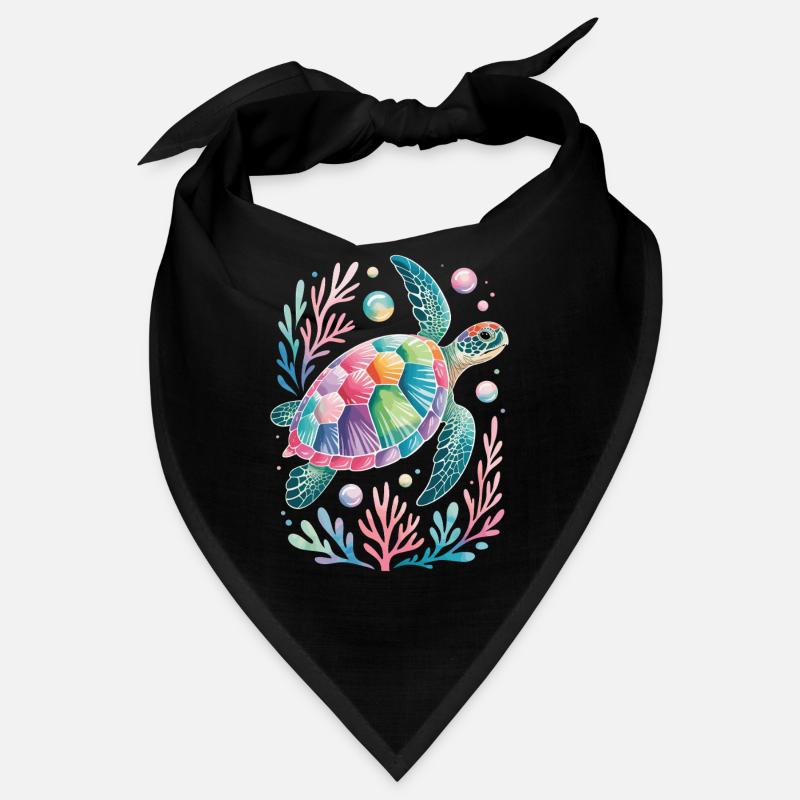Aquatic Turtle Sea Creatures Turtle Bandana