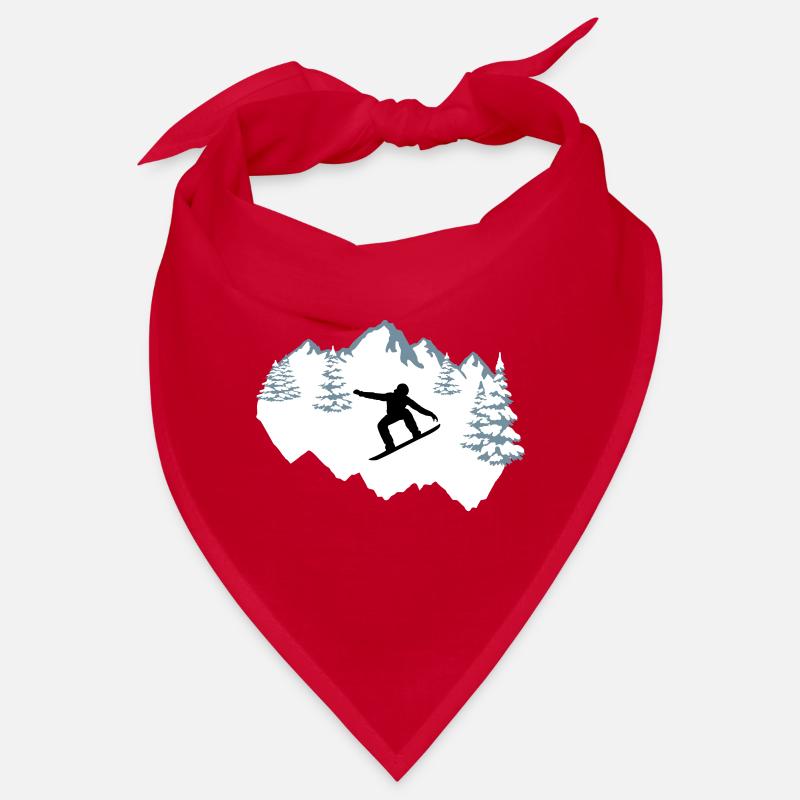 Snowboarder, Snowboard, Snowboard Bandana