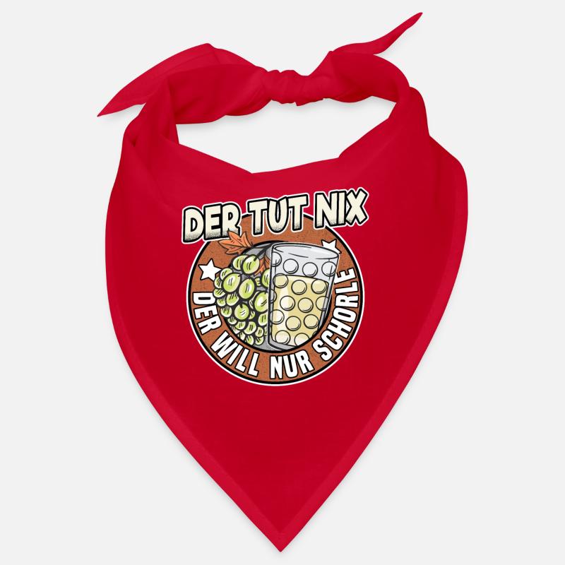 Pfälzer Weinschorle Schorle Lustig Geschenk Pälzer Bandana