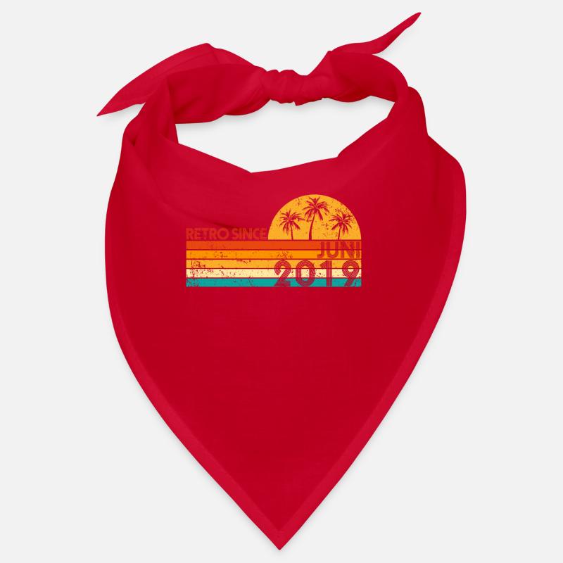 Retro since Juni 2019 - Geburtstag im Juni Bandana