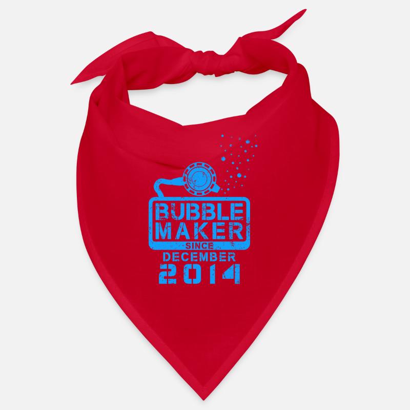 Anniversaire de plongeur Bubblemaker depuis décembre 2014 Bandana