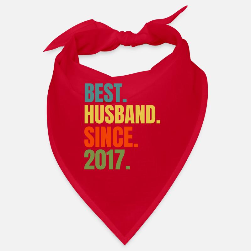 Best Husband Since 2017 Cool Husband Ever Gift Bandana