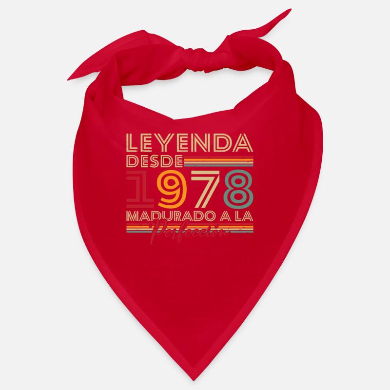 Legende seit 1978 Geburtstagsgeschenk Bandana