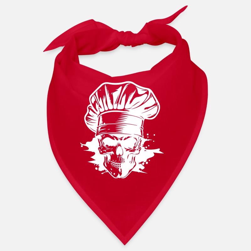 Chef Skeleton Chef Bandana