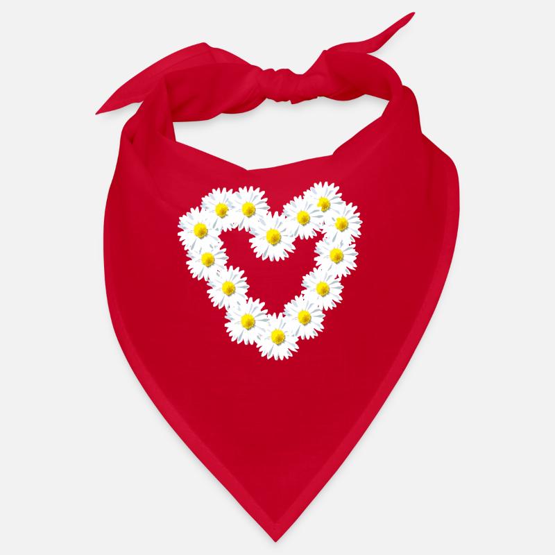 Herz Gänseblume Gänseblümchen Herzlich Bandana
