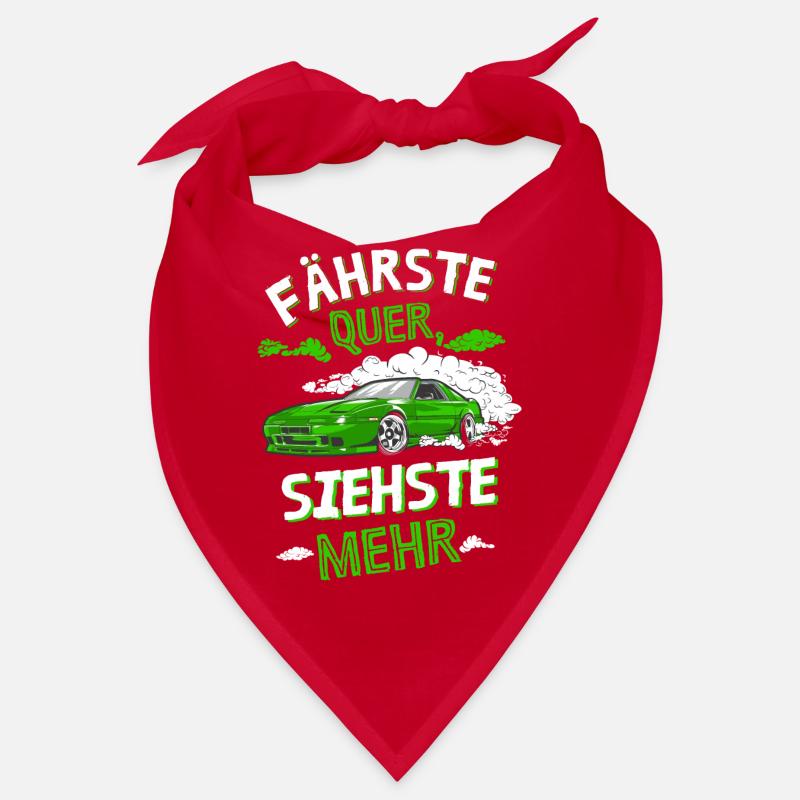 Fährste Quer siehste Mehr Bandana