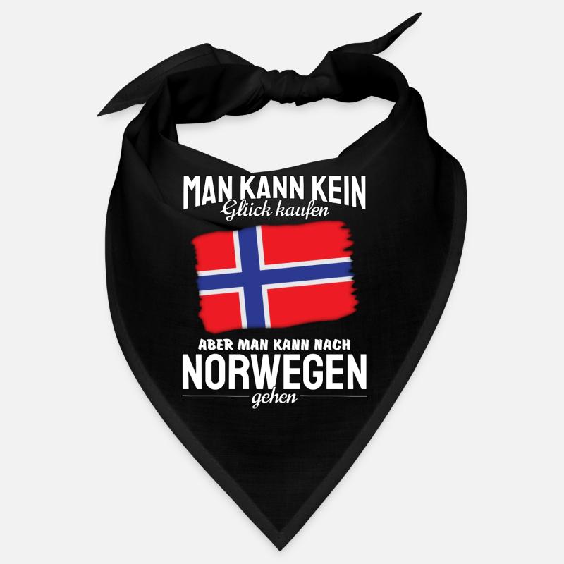 Norwegen Reise Motivation Design Bandana