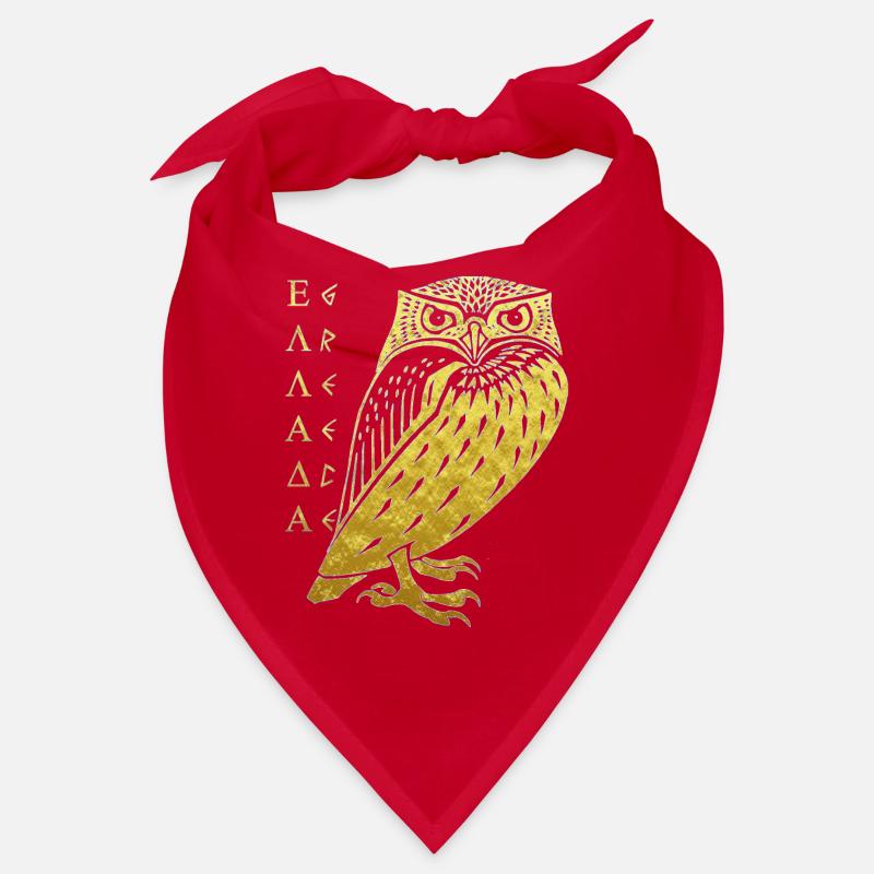 Ελλάδα Ellada Grèce Grèce Owl Gold Kauz Bandana