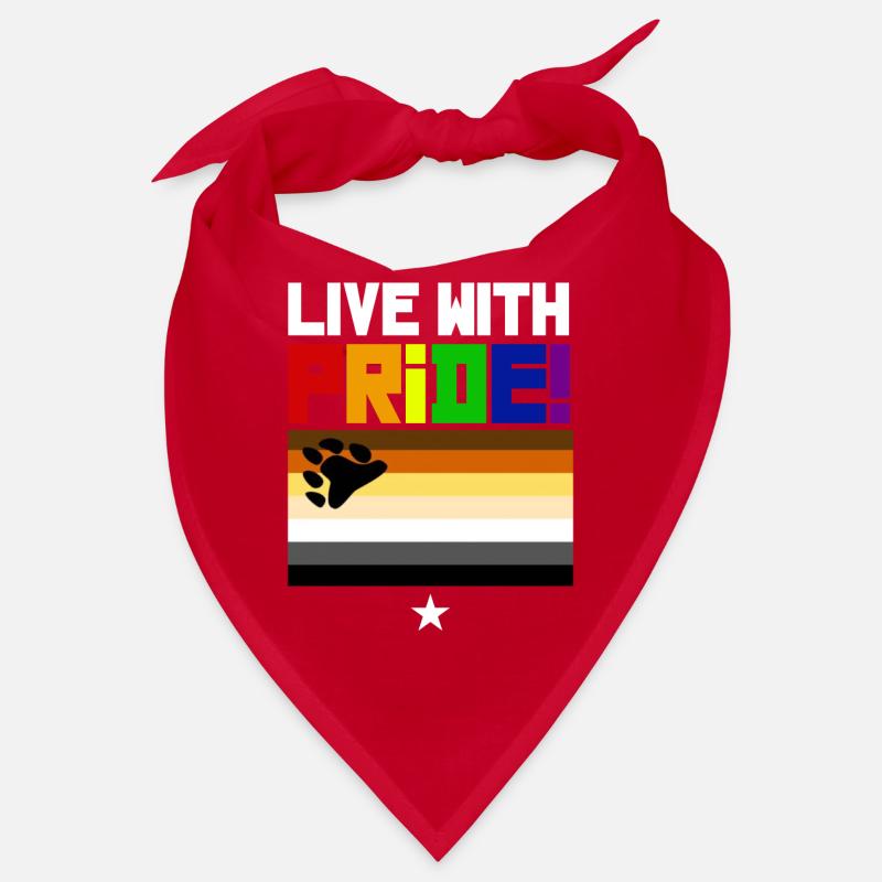 Drapeau de l’ours gay bear pride Bandana