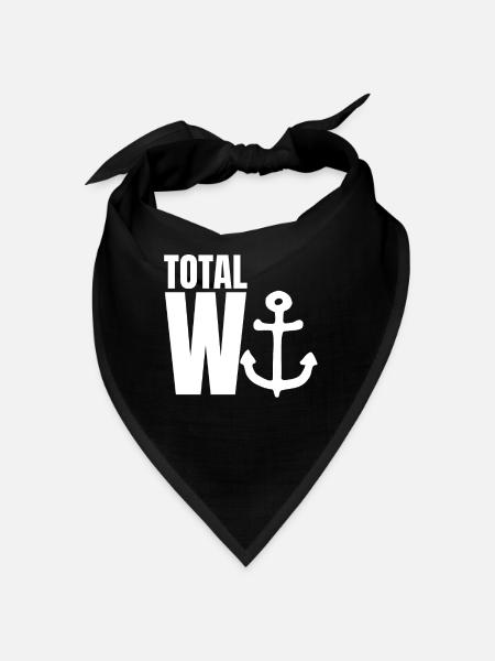 Komisch - Bandana - Schwarz - Vorne