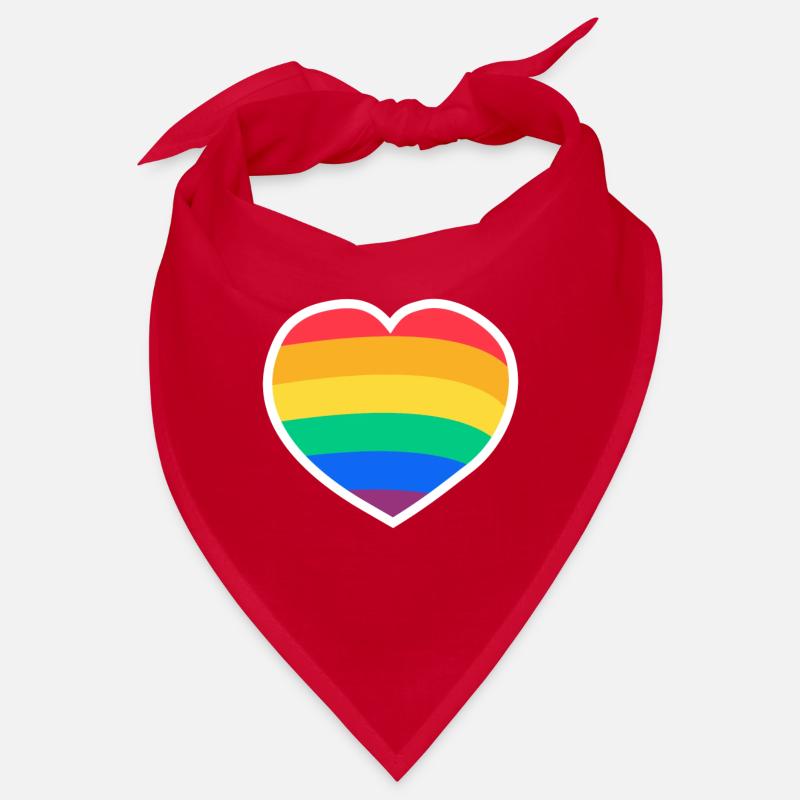 Pride heart Bandana