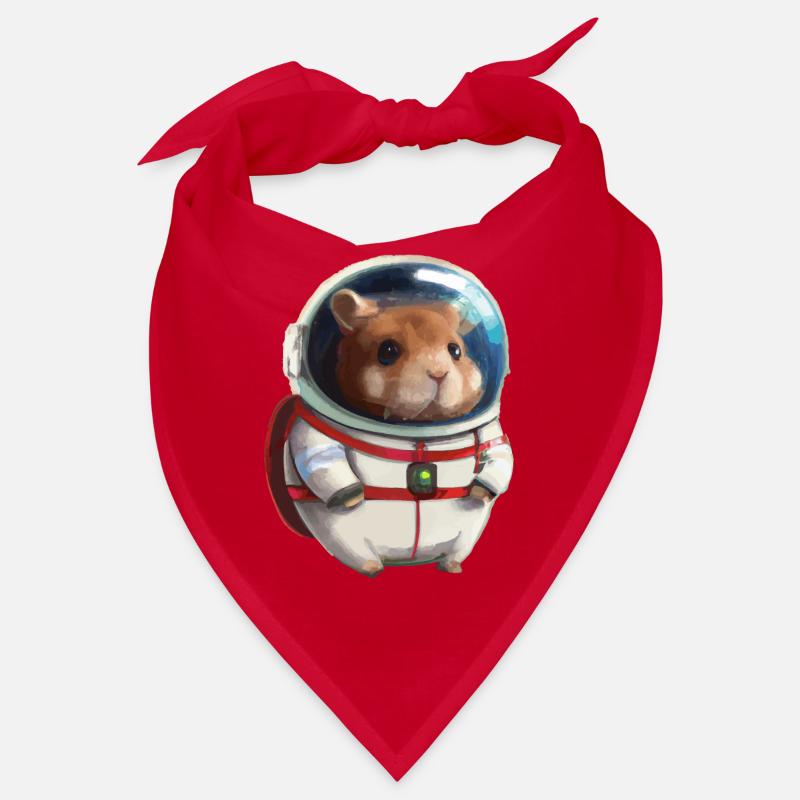 Hamster in Spacesuit Space Astronaut Bandana
