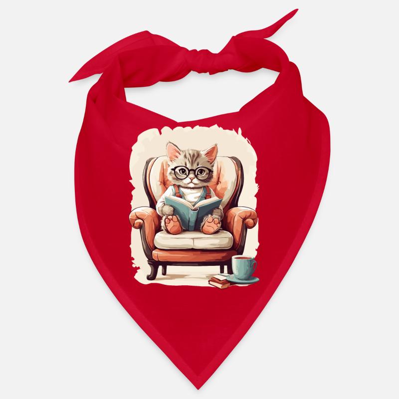 Cute Clever Cat Bandana