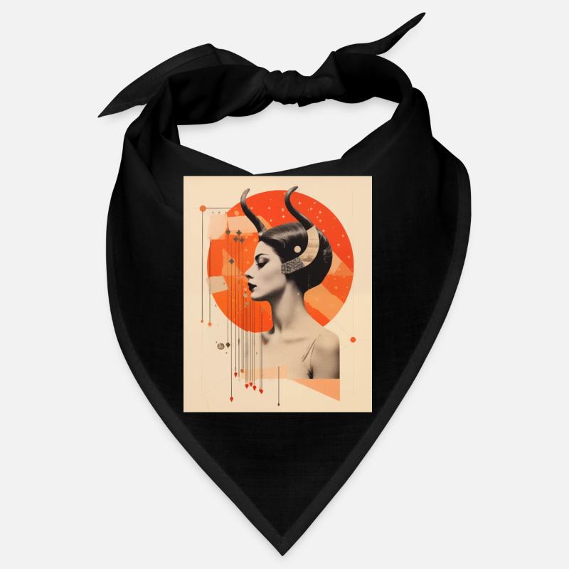Capricorn collage Bandana