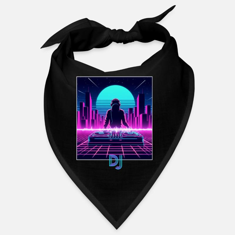 DJ Neon Skyline Bandana