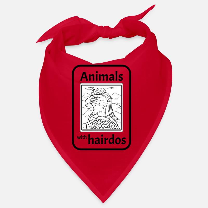 Aigle avec une coupe mulet Bandana