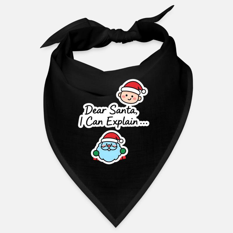 Dear Santa I Can Explain Bandana
