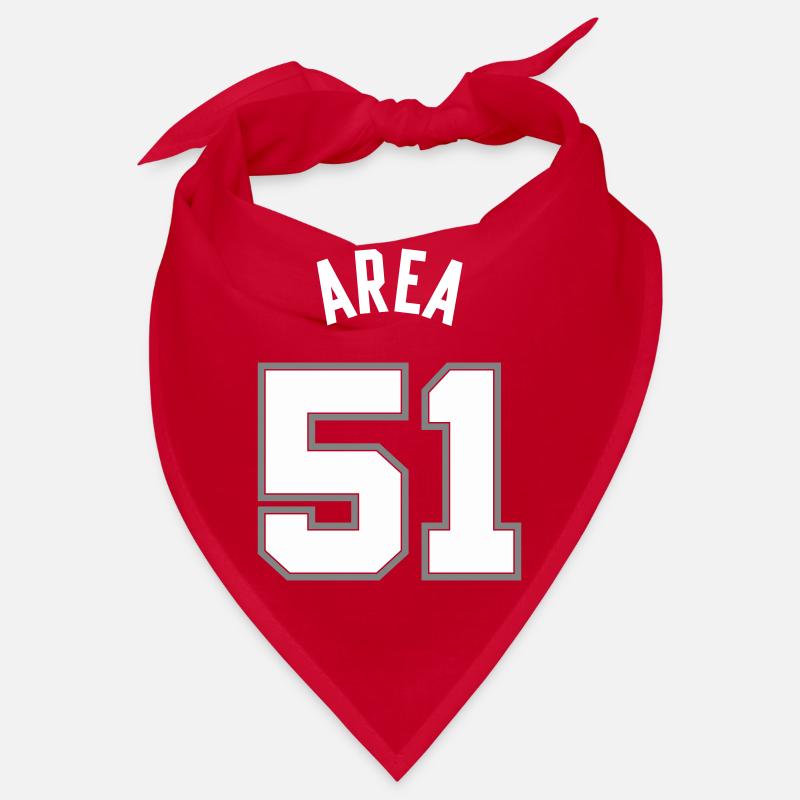 AREA 51 White Bandana