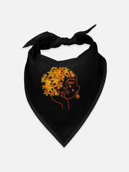 Woman's Fall - Bandana - red - Front
