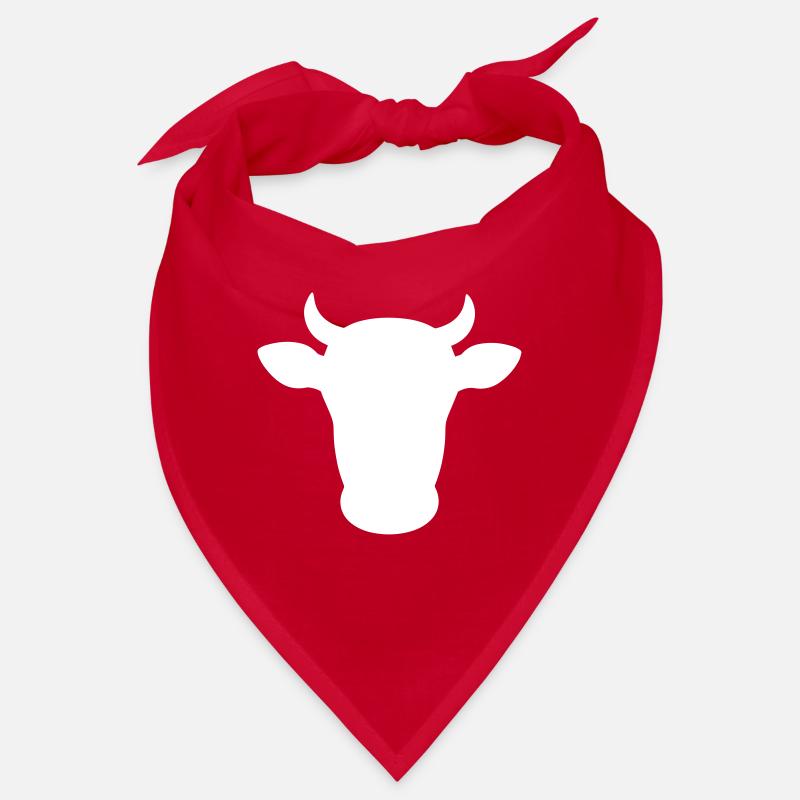 cow head beef Bandana