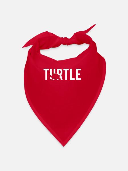 Turtle turtle - Bandana - red