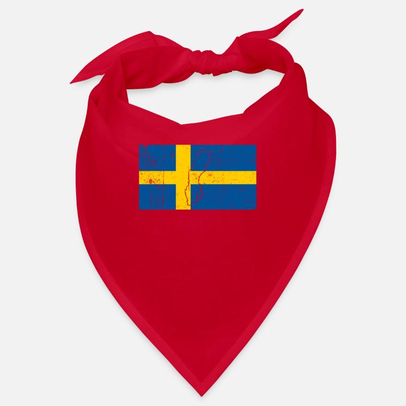 Drapeau de la Suède Bandana