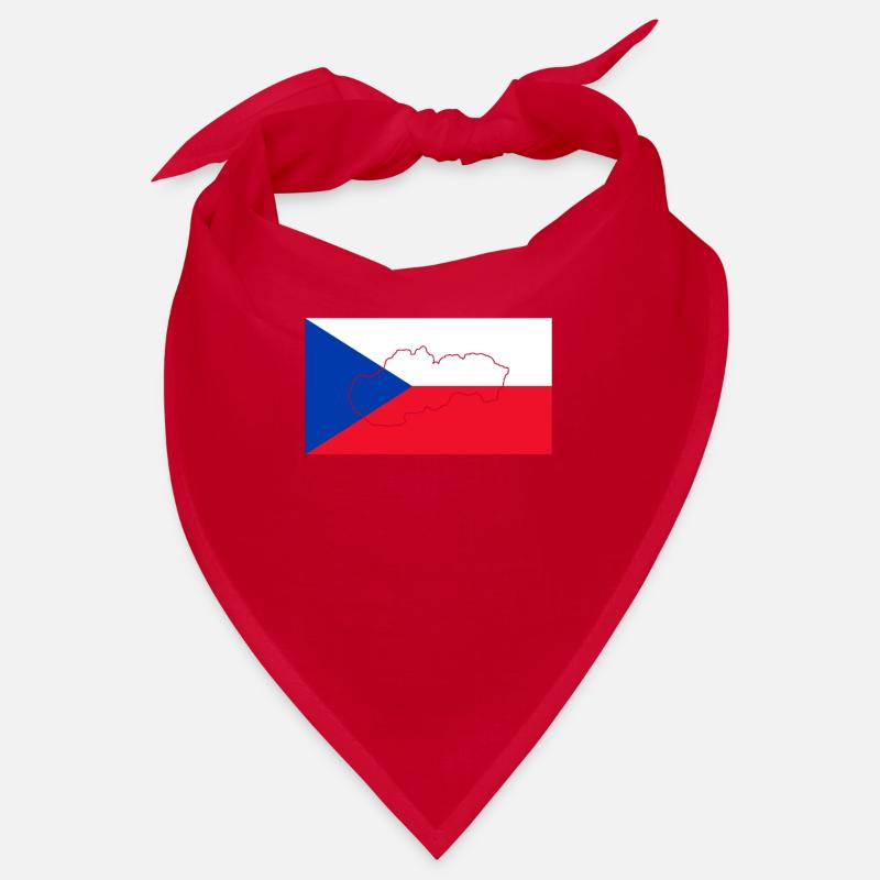 Czech Republic Flag Bandana