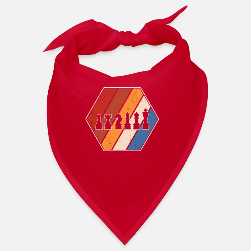 Schach retro Bandana