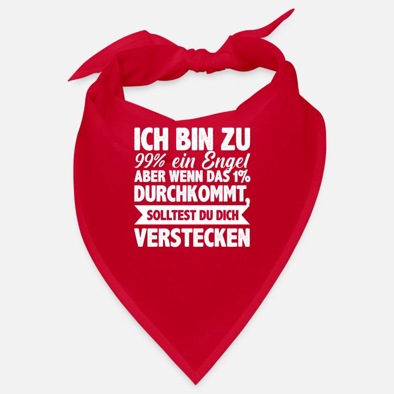 Ich Bin Fast Ein Engel verstecken lustig Spruch Bandana