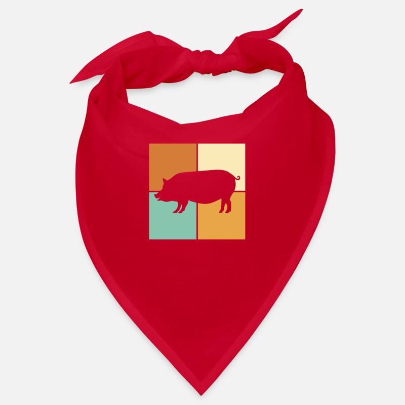 Schwein Bandana