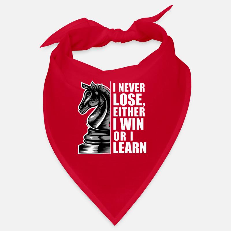 Ich Verliere Nie, Entweder Gewinne Ich Oder Ich Bandana