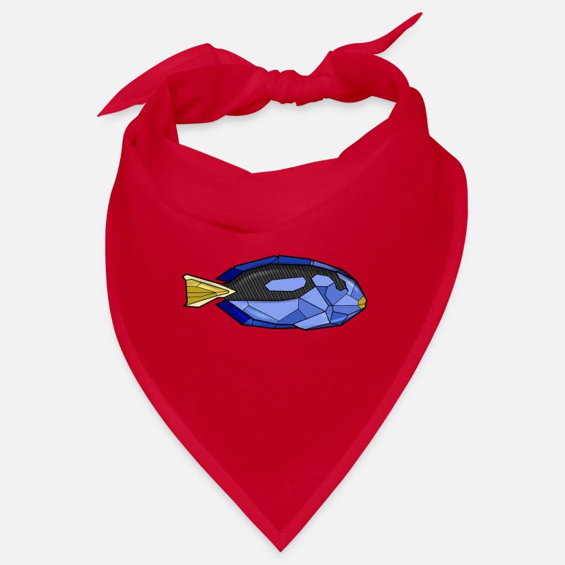 Geometric doctor fish Bandana