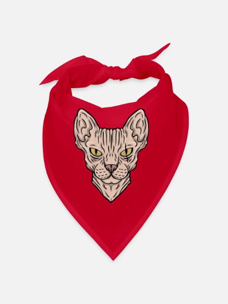 Égypte - Bandana - rouge - Devant